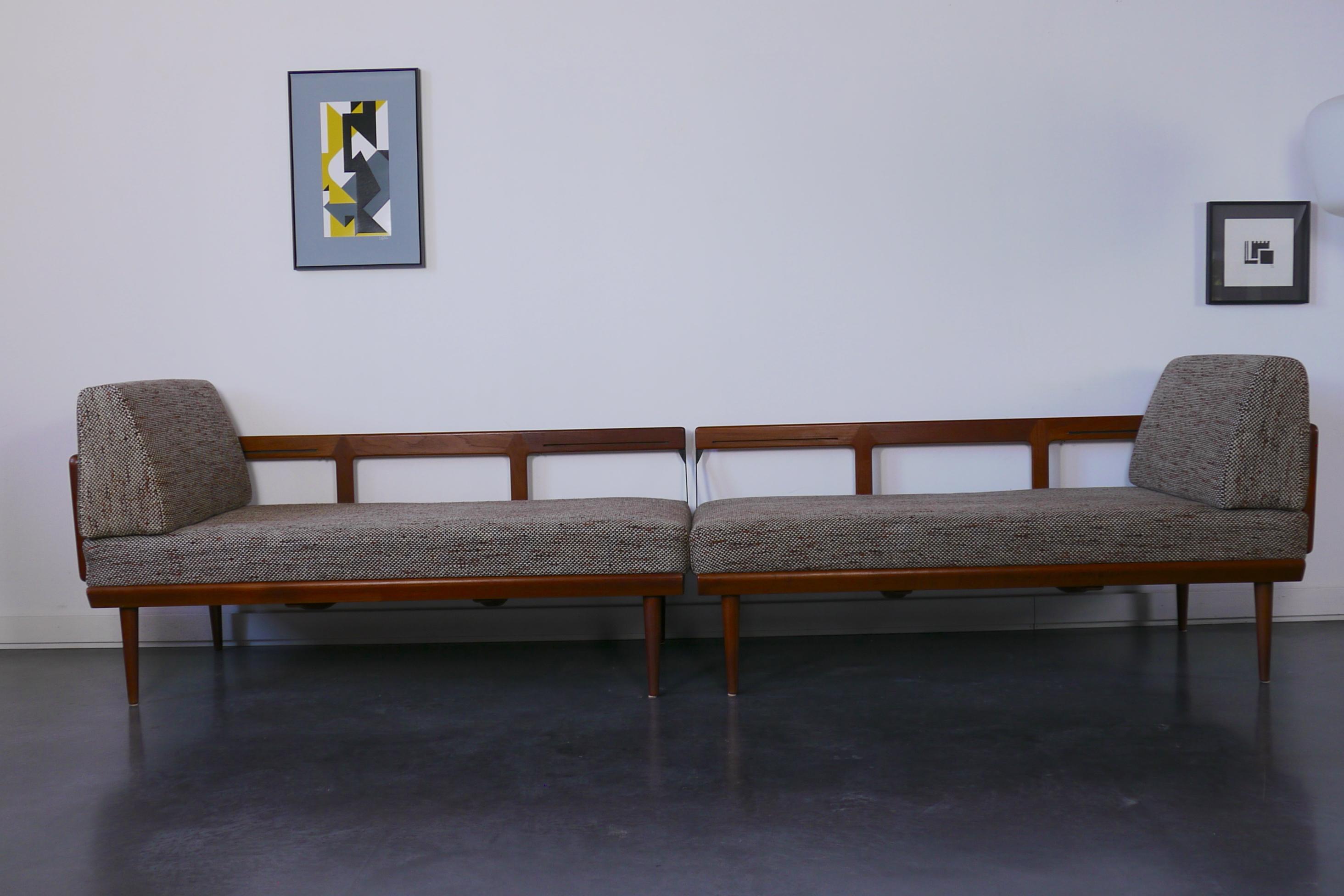 Danish Teak Sofa Set by Hvidt & Mølgaard, 1950s For Sale 3