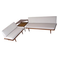 Danish Teak Sofa Set Model Minerva by Hvidt & Mølgaard 1950s