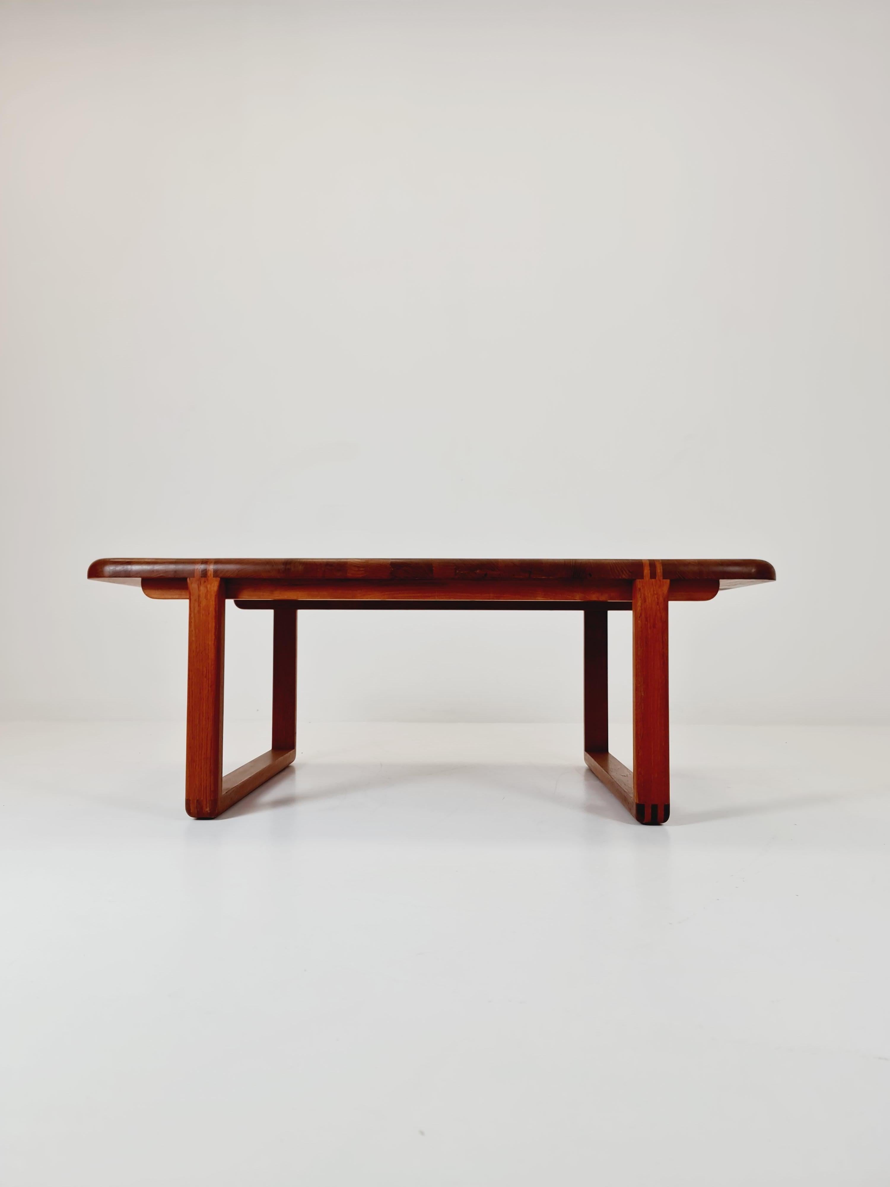 Danish Teak solid coffee table/ side table By Niels Bach for Randers Möbel, 1960 For Sale 5