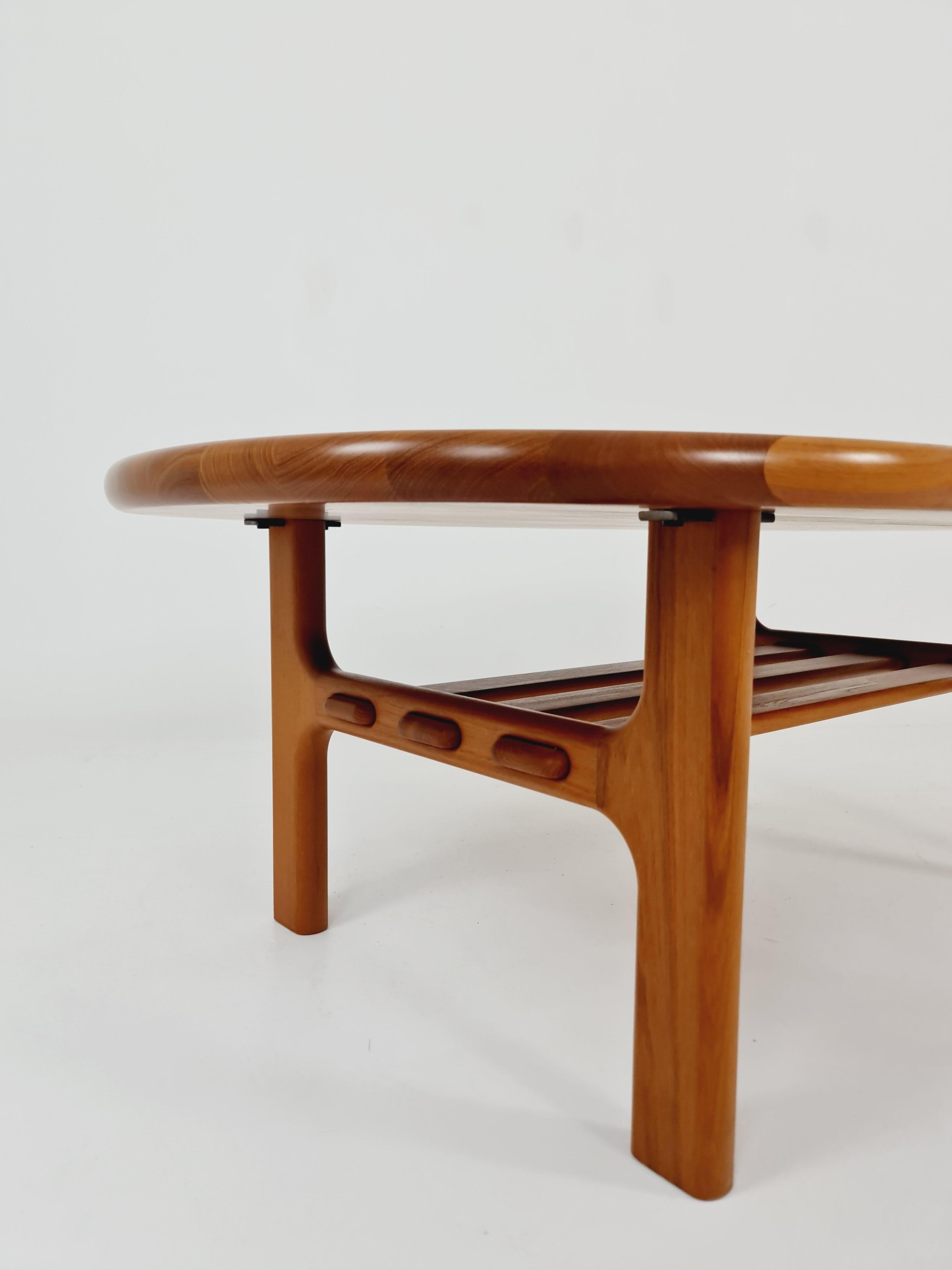 Danish Teak solid coffee table/ side table By Niels Bach for Randers Möbel, 1960 For Sale 5