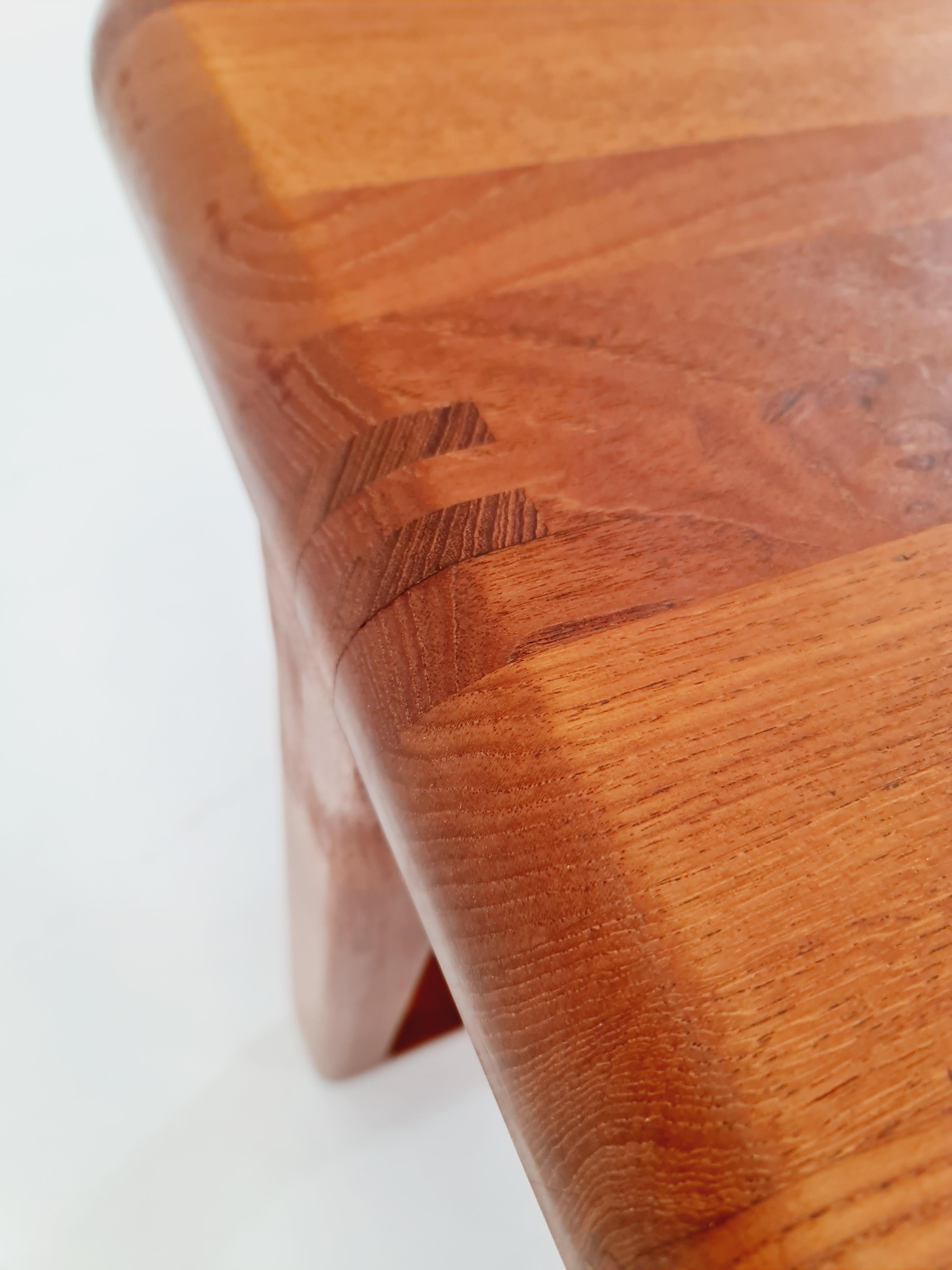 Danish Teak solid coffee table/ side table By Niels Bach for Randers Möbel, 1960 For Sale 3
