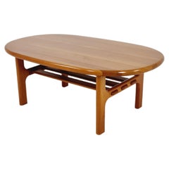Retro Danish Teak solid coffee table/ side table By Niels Bach for Randers Möbel, 1960