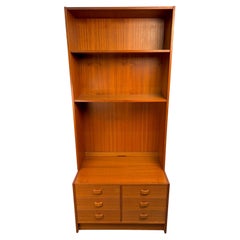 Vintage Danish Teak Bookcase by Domino Møbler