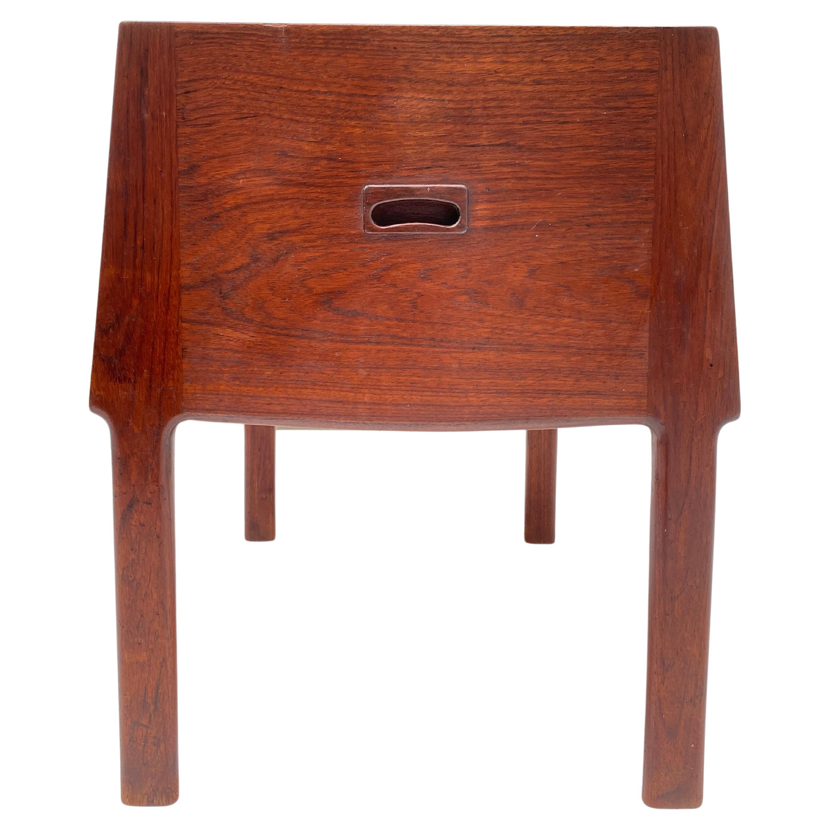 Danish Teak Storage / Sewing Cabinet 1960's  For Sale