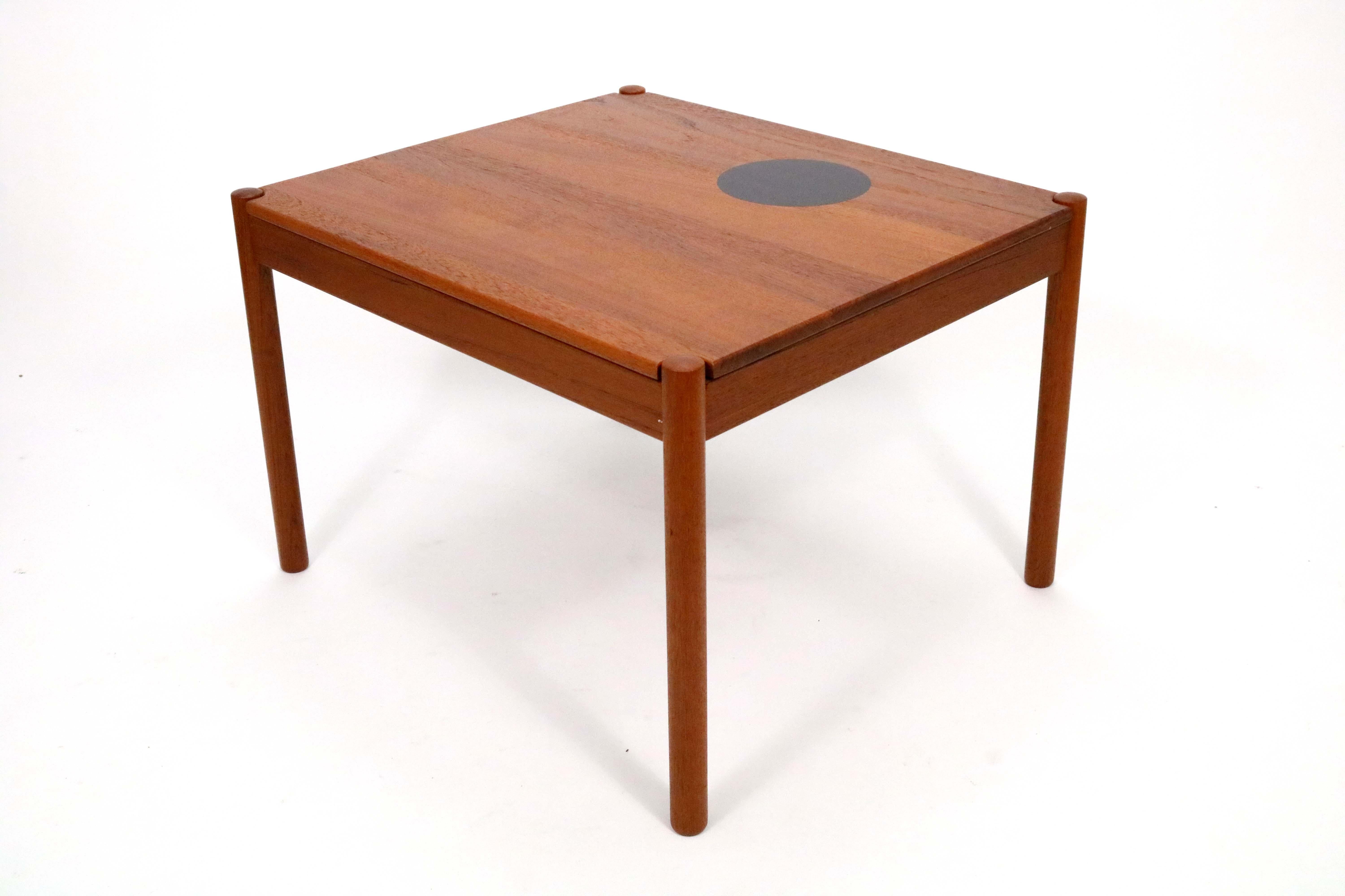Danish Teak Tables with Reversible Tops by Magnus Olesen A/S 10