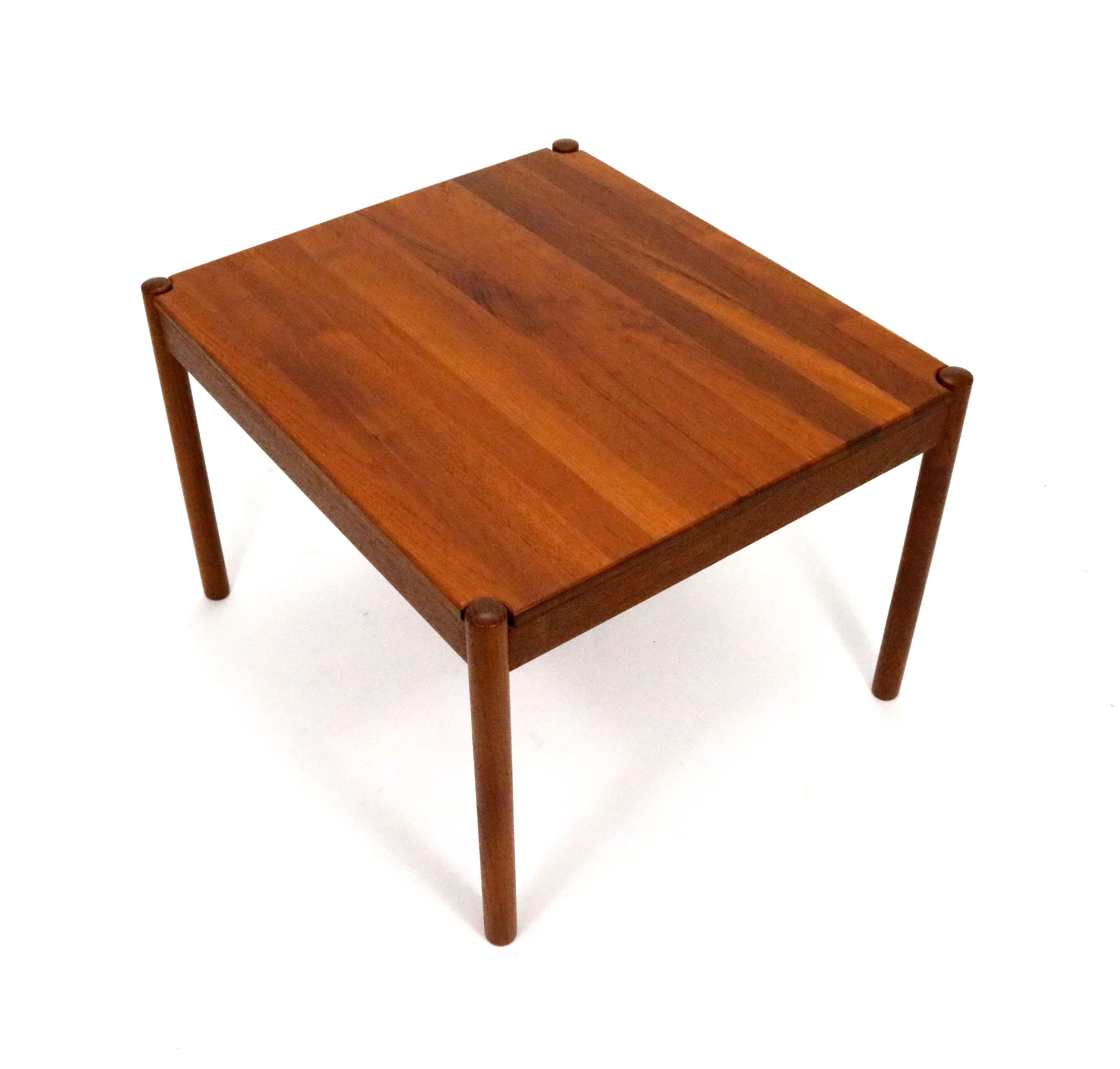Danish Teak Tables with Reversible Tops by Magnus Olesen A/S 11