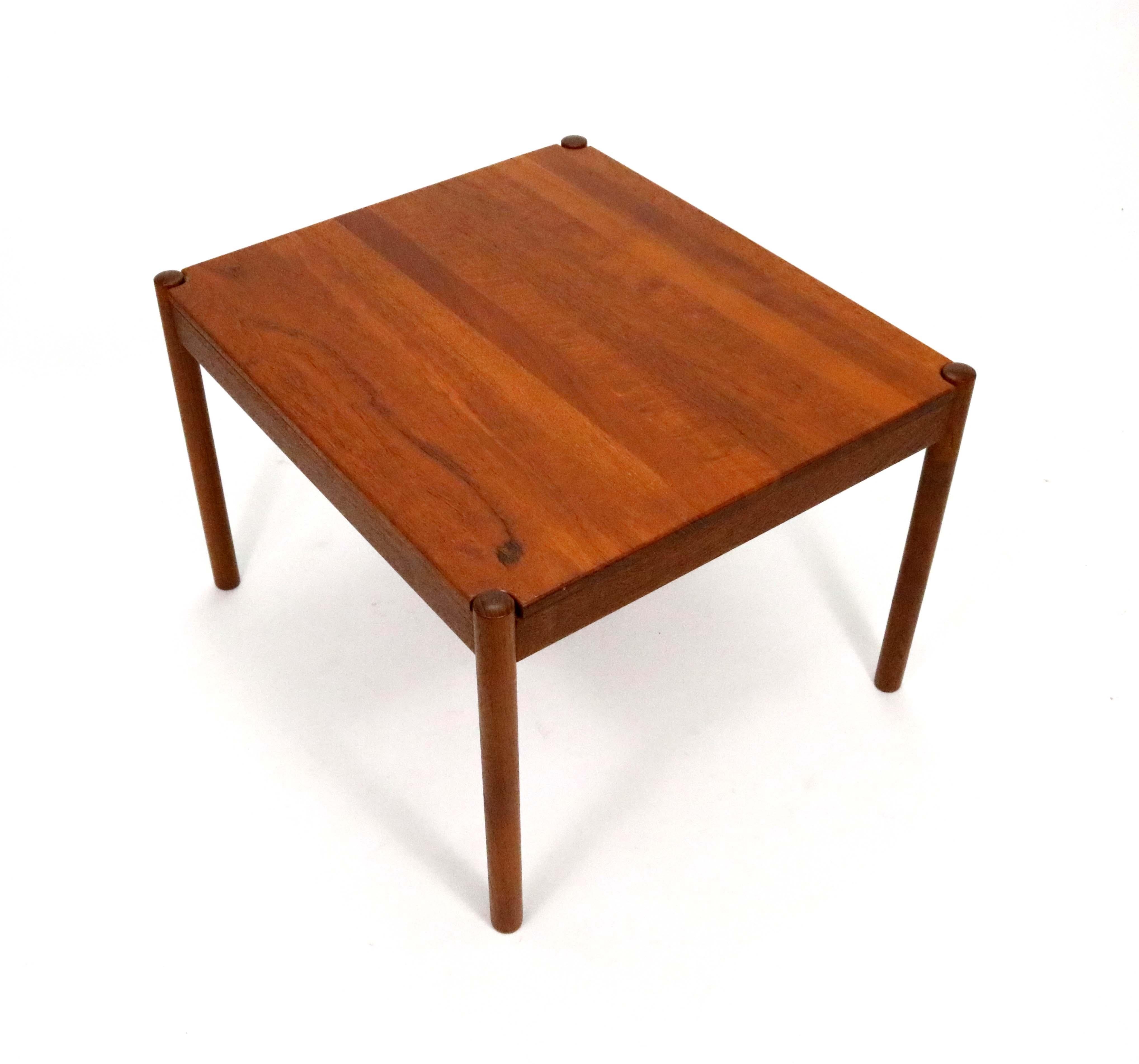 Danish Teak Tables with Reversible Tops by Magnus Olesen A/S 12