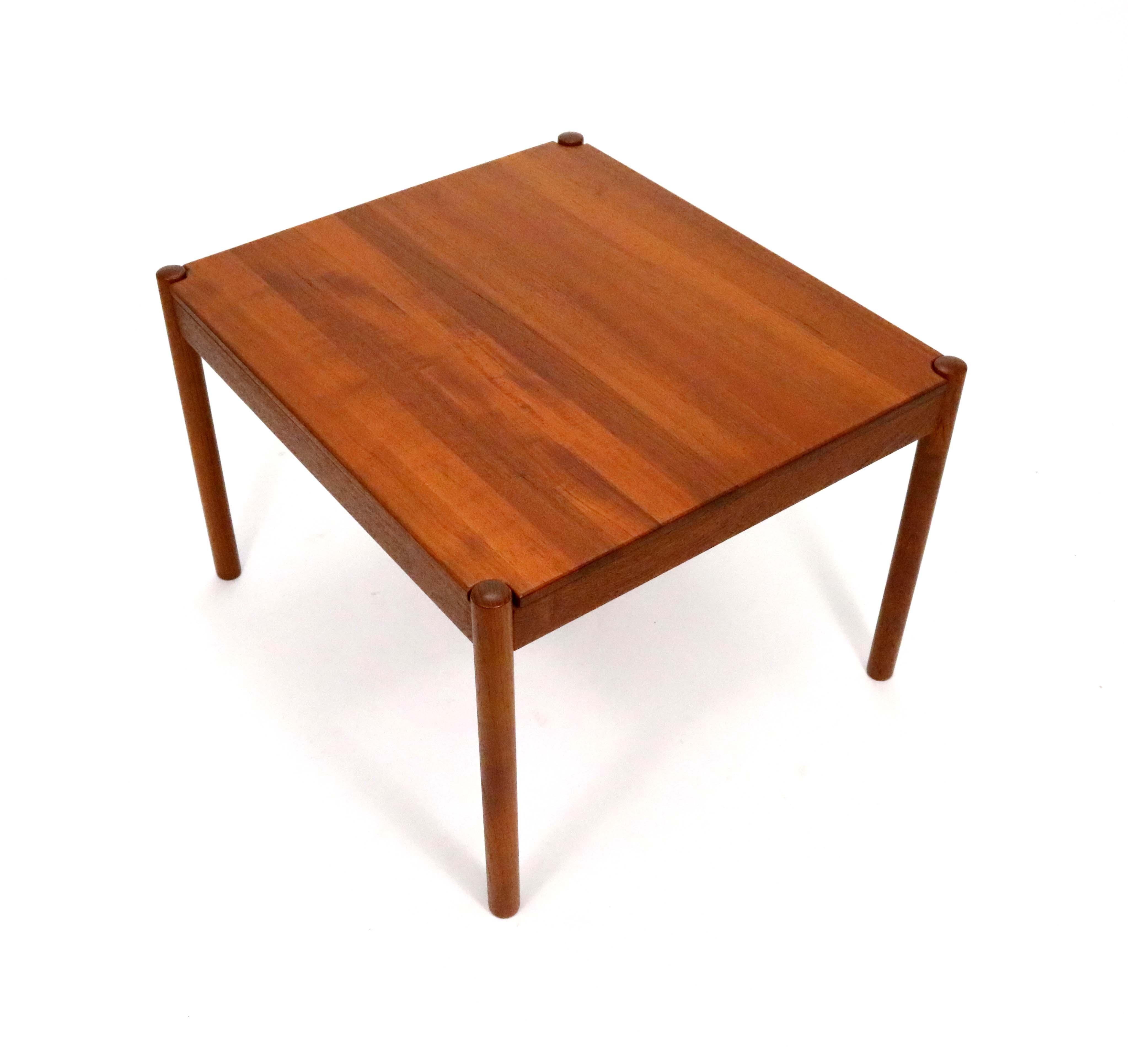 Danish Teak Tables with Reversible Tops by Magnus Olesen A/S 13