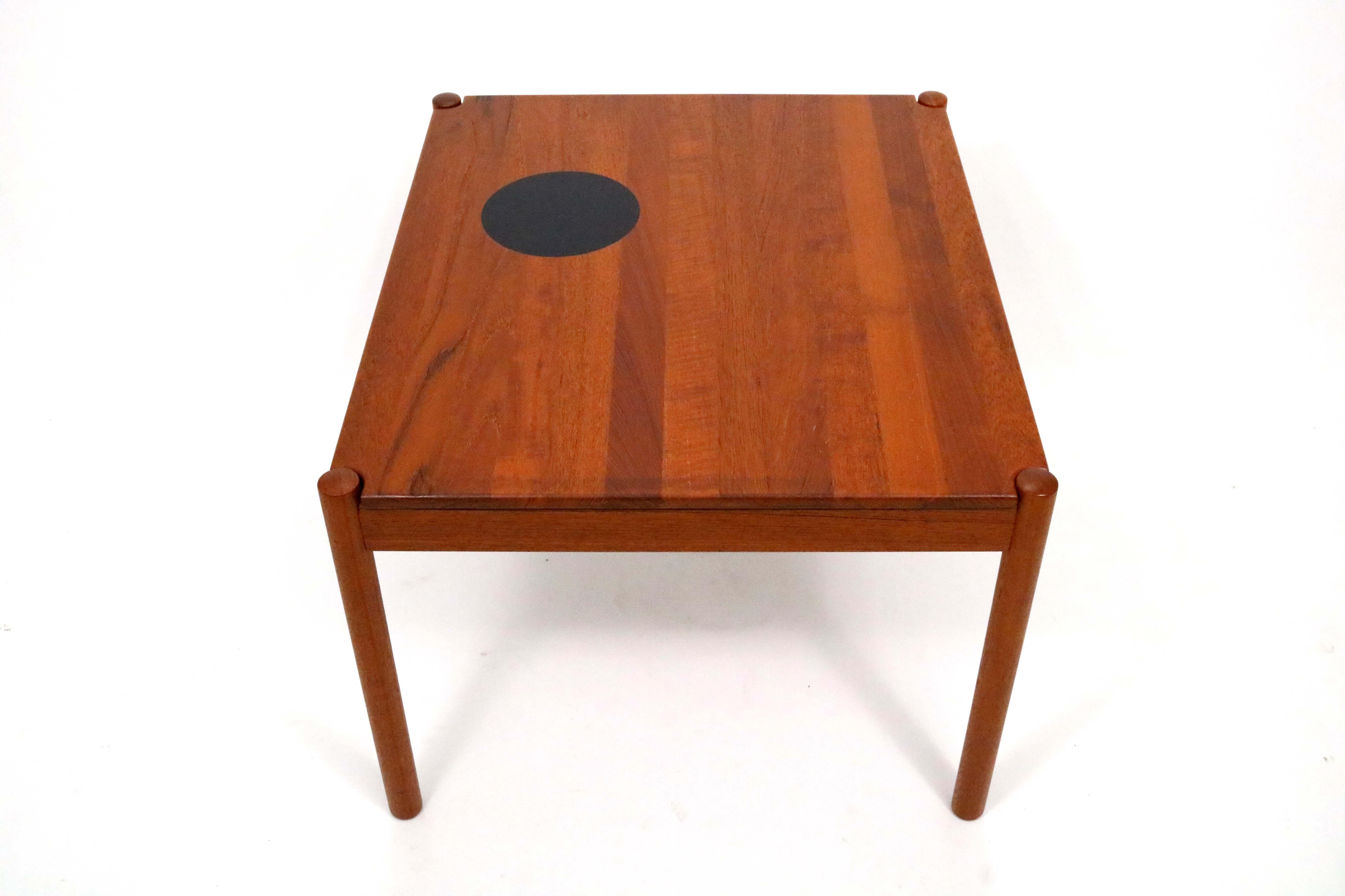 Danish Teak Tables with Reversible Tops by Magnus Olesen A/S In Excellent Condition In Littleton, CO