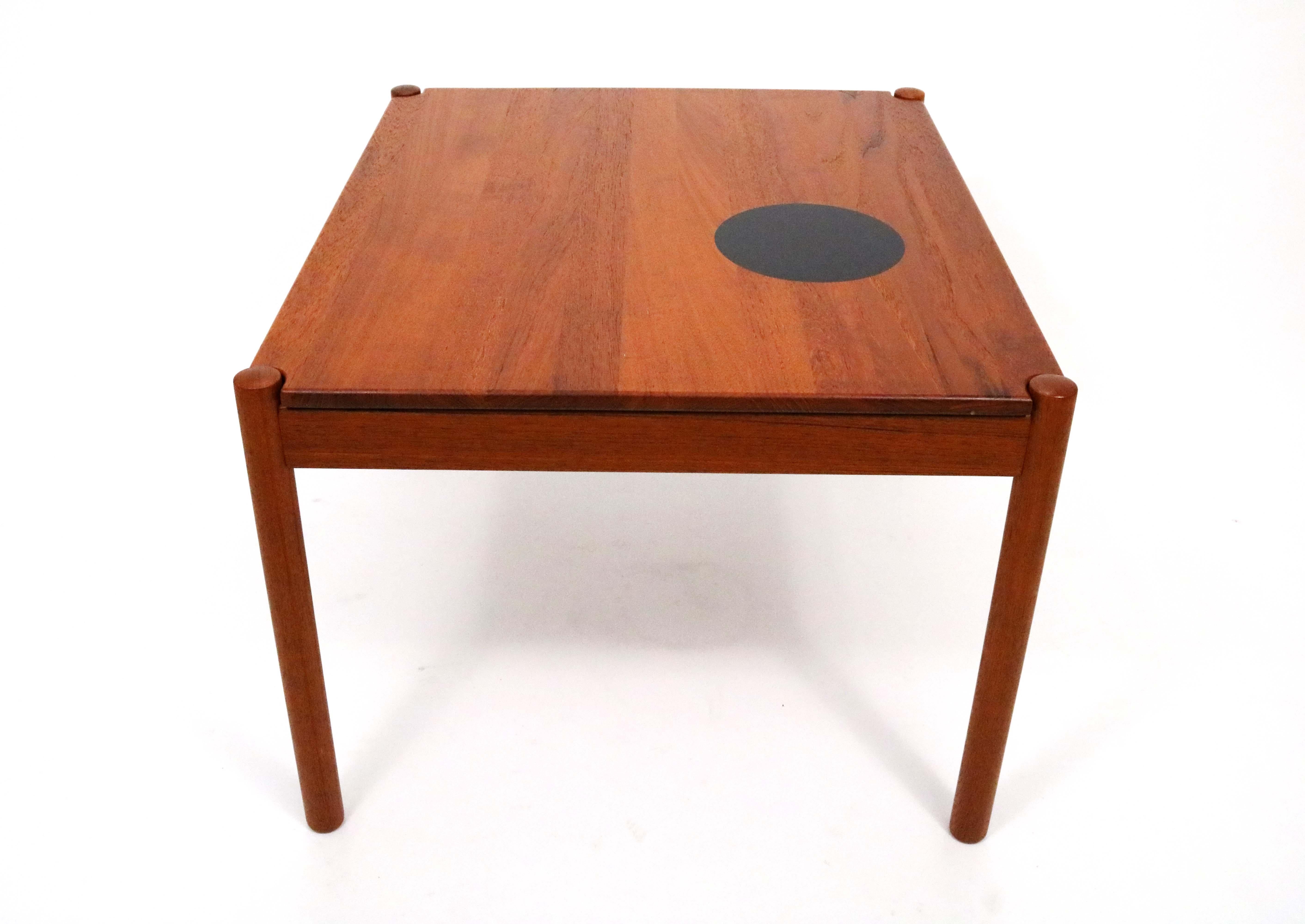 Danish Teak Tables with Reversible Tops by Magnus Olesen A/S 2