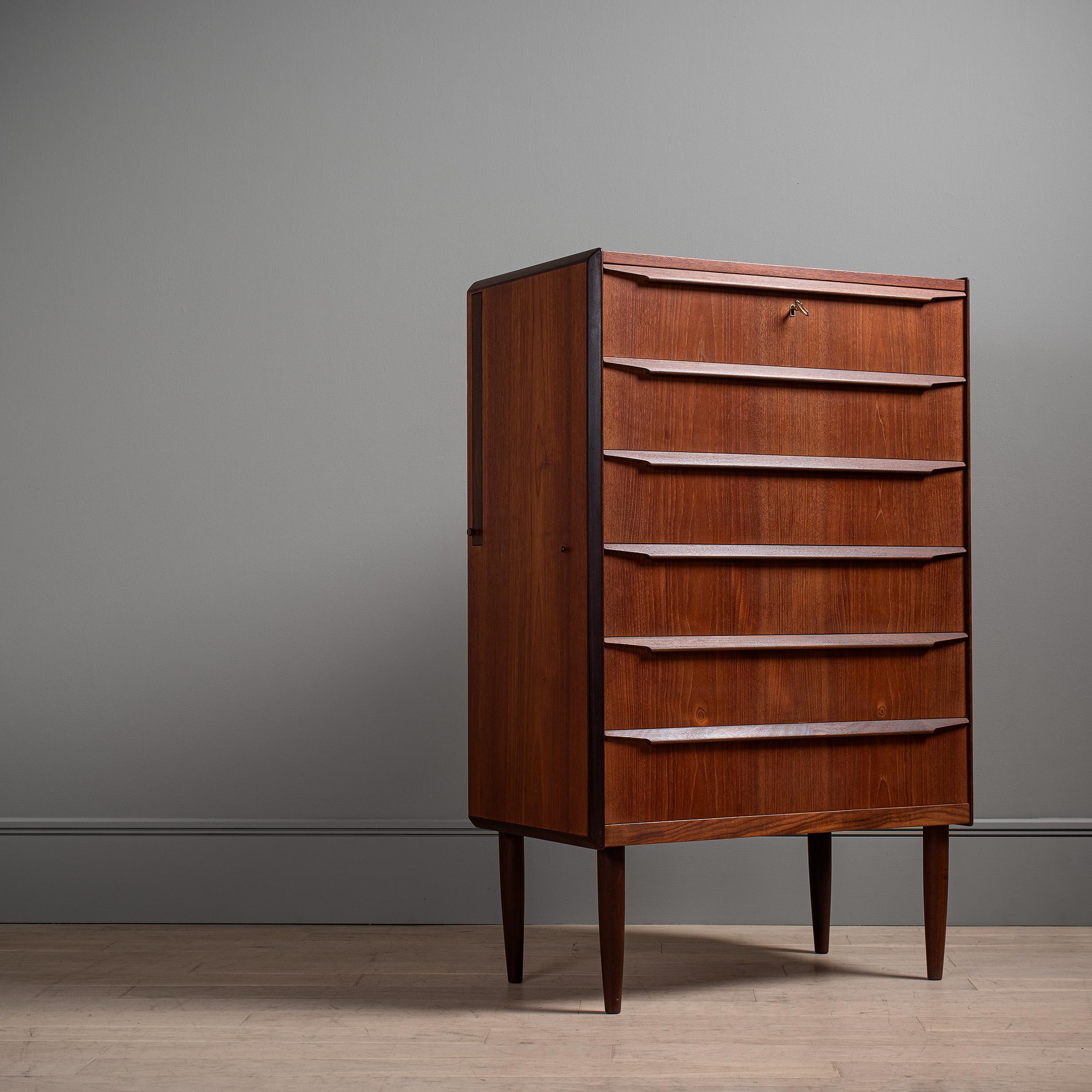 Danois Meuble de salon et meuble-lavabo en teck danois