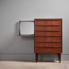 Retro Danish Teak Tallboy & Vanity