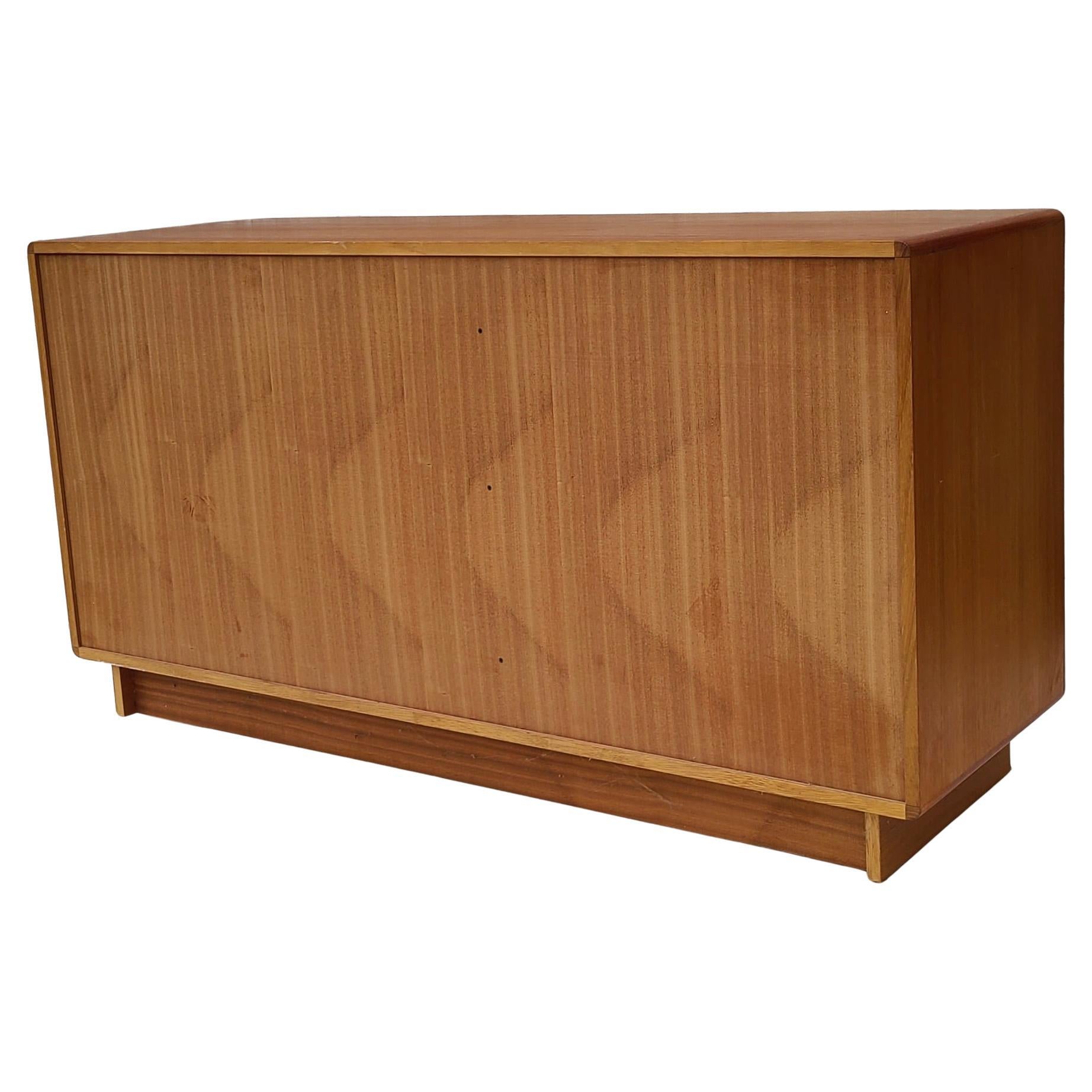 Danish Teak Tambour Cabinet by Dyrlund 7