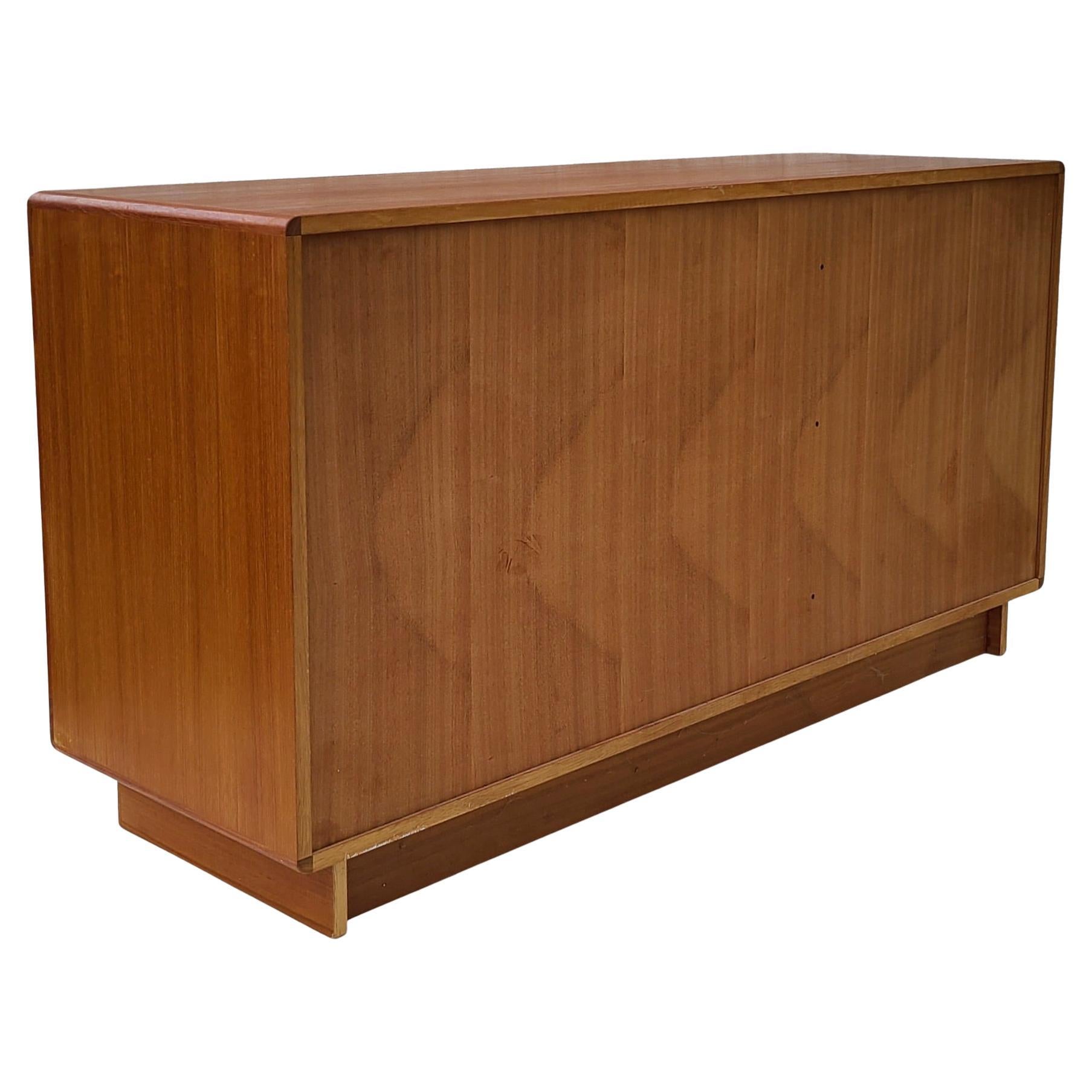Danish Teak Tambour Cabinet by Dyrlund 9