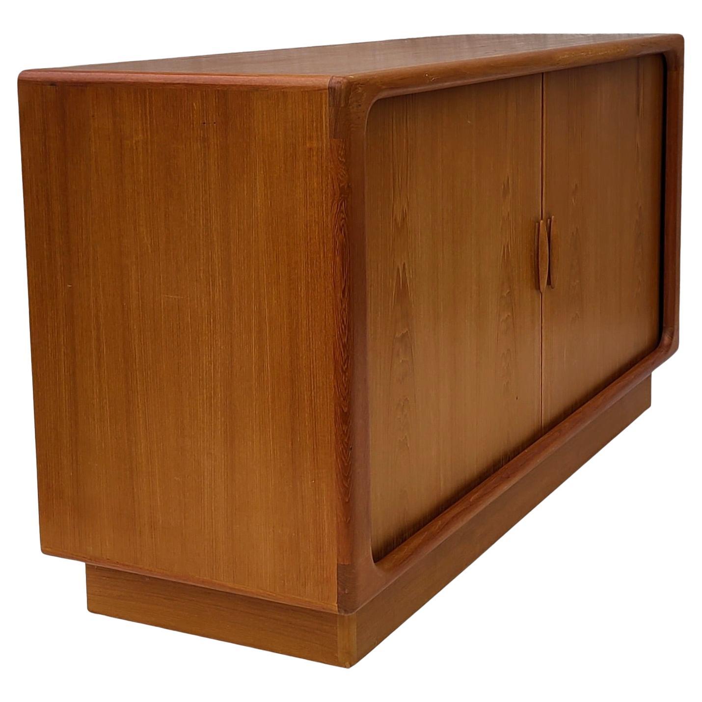 Danish Teak Tambour Cabinet by Dyrlund 5
