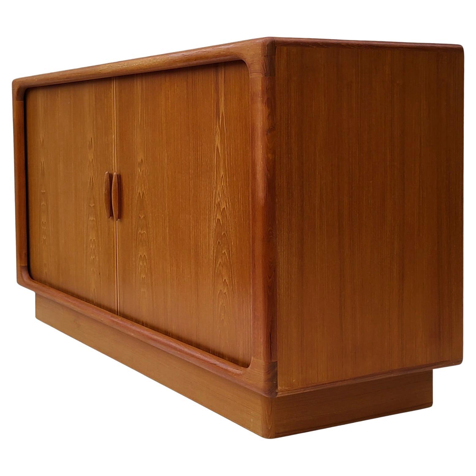 Danish Teak Tambour Cabinet by Dyrlund 6
