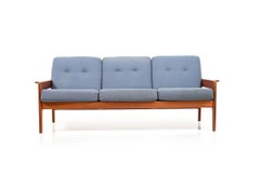 Danish Teak Three-Seat Sofa by Arne Wahl Iversen for Komfort