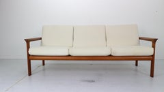 Danish Teak Three-Seat Sofa "Borneo" by Sven Ellekaer for Komfort, 1960s