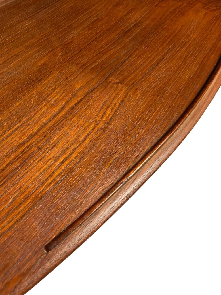 Plateau De Service Teck XL Dansk - Jens Quistgaard Mid Century Modern - Occasion