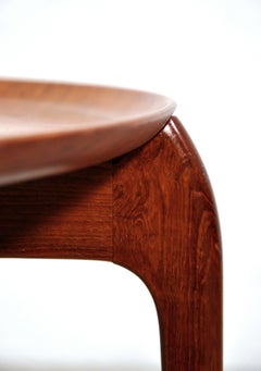 Danish Teak Tray Table by Engholm and Willumsen for Fritz Hansen, 1960s