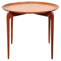 Danish Teak Tray Table by Engholm and Willumsen for Fritz Hansen, 1960s