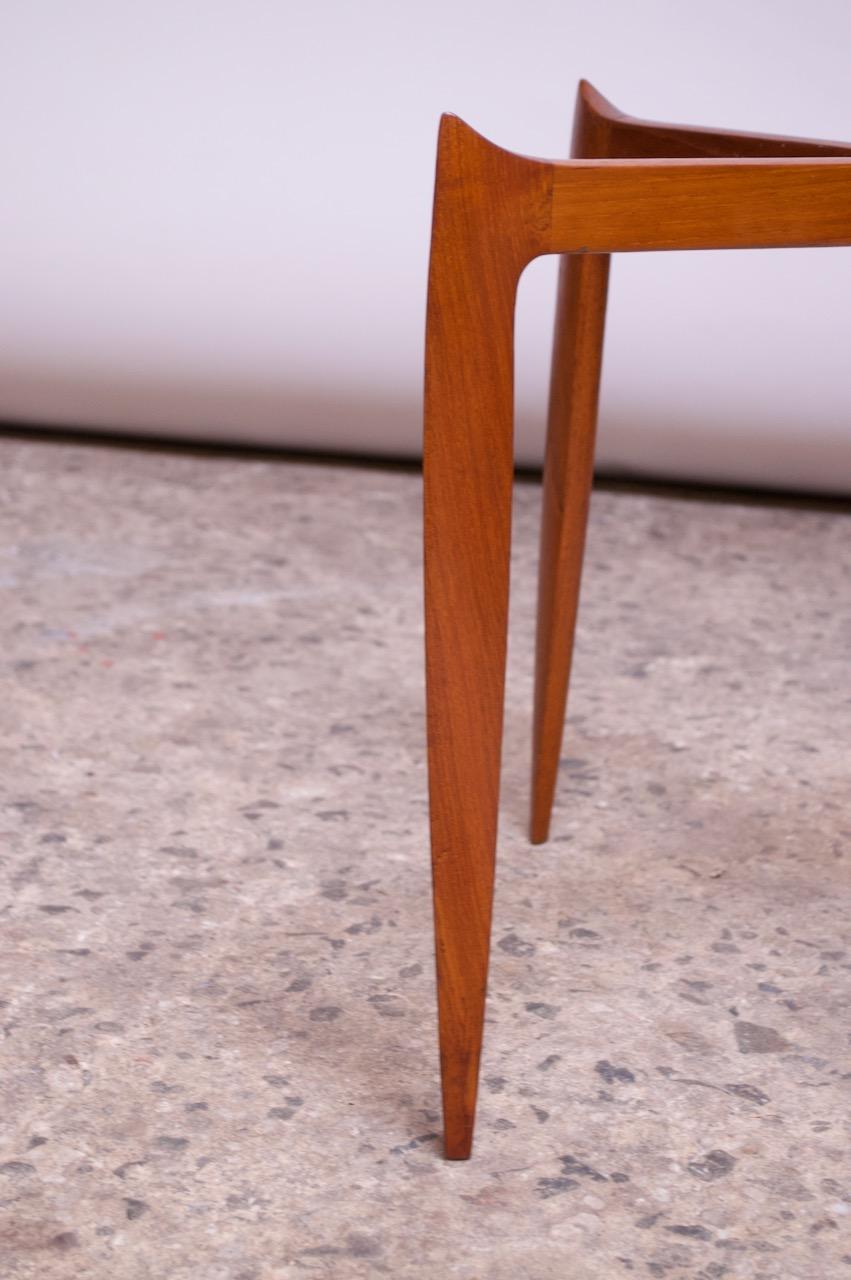 Danish Teak Tray Table 'Model 4508' by Willumsen and Engholm for Fritz Hansen For Sale 5