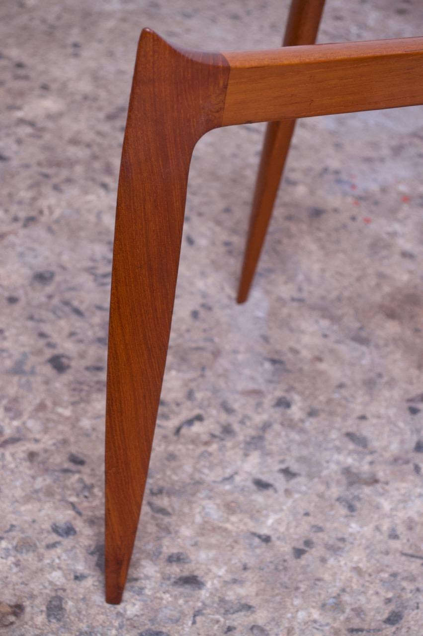 Danish Teak Tray Table 'Model 4508' by Willumsen and Engholm for Fritz Hansen For Sale 6