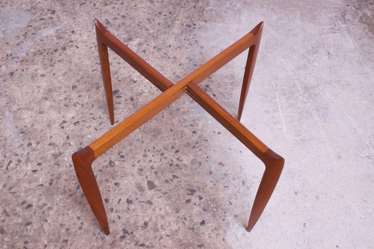 Danish Teak Tray Table 'Model 4508' by Willumsen and Engholm for Fritz Hansen For Sale 2