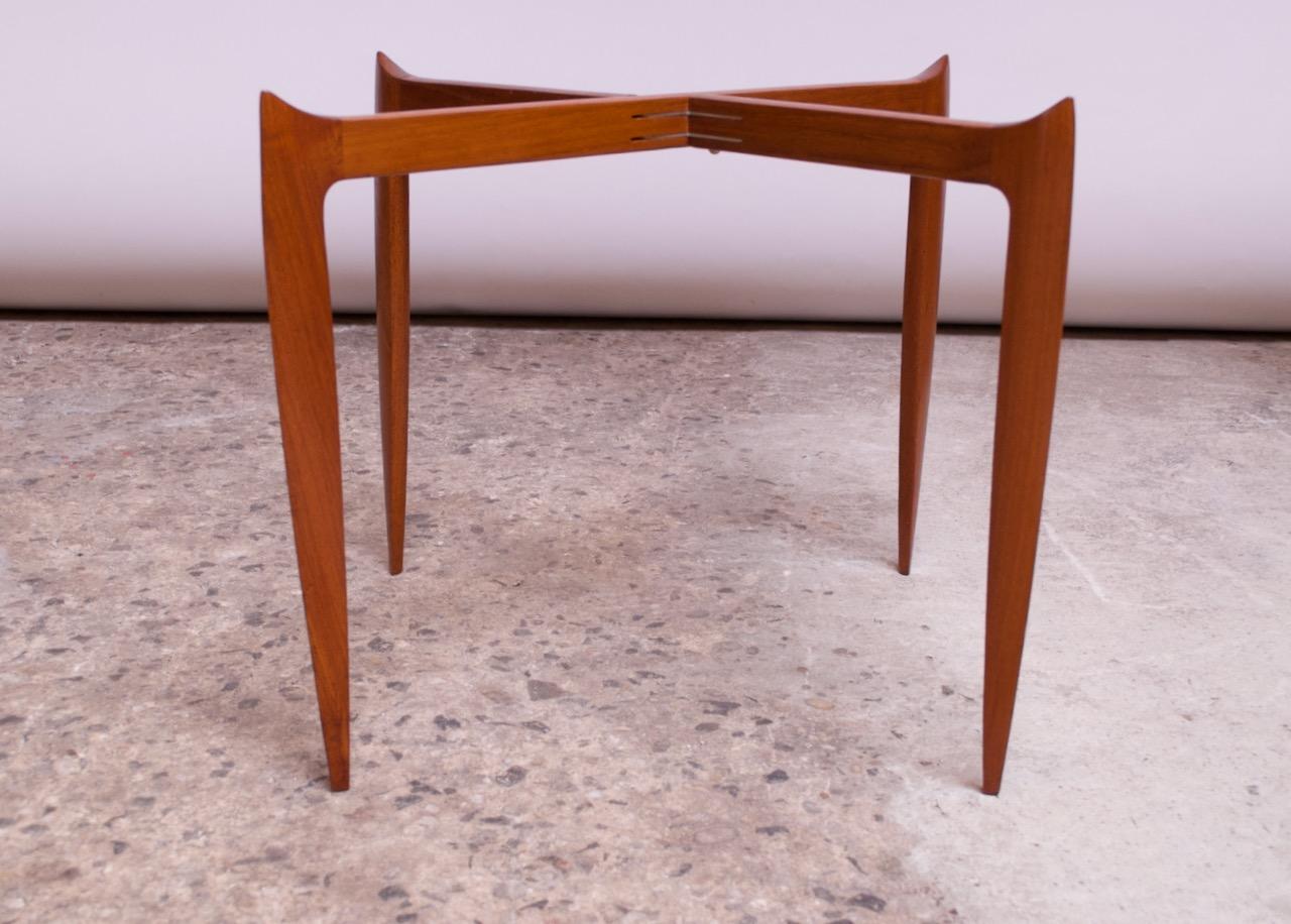 Danish Teak Tray Table 'Model 4508' by Willumsen and Engholm for Fritz Hansen For Sale 3