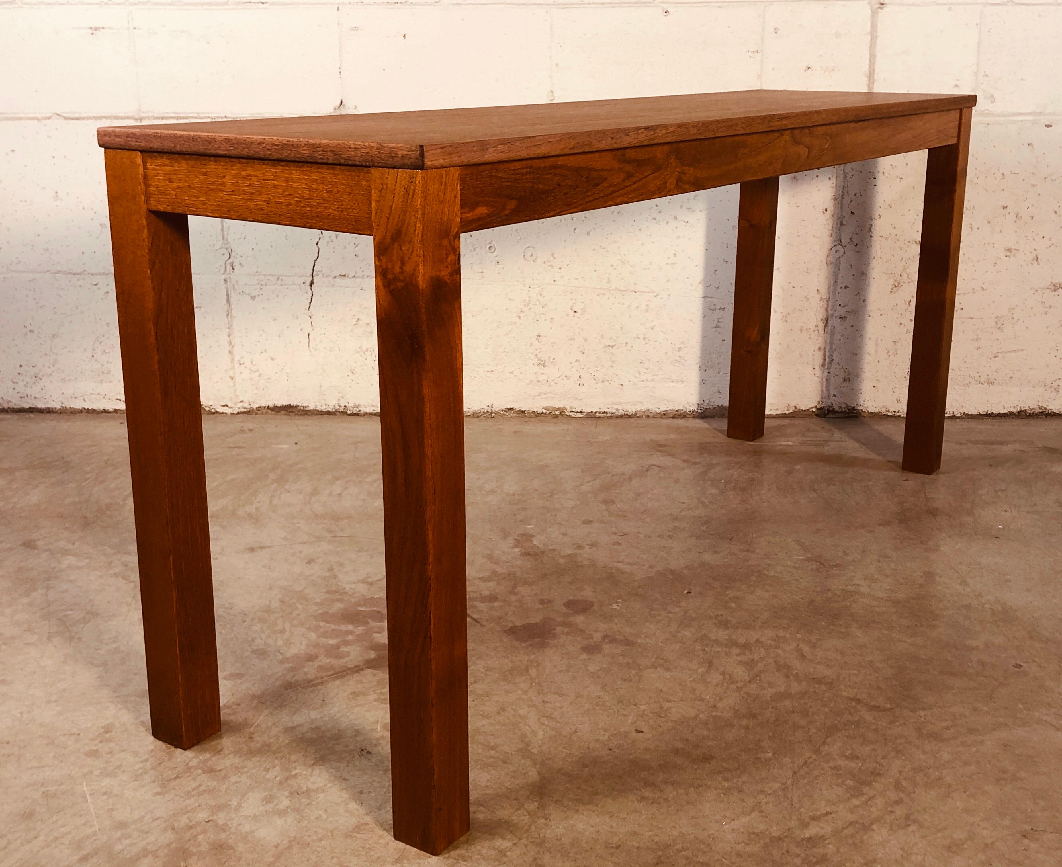 Danish Teak Trioh Console Table For Sale 9