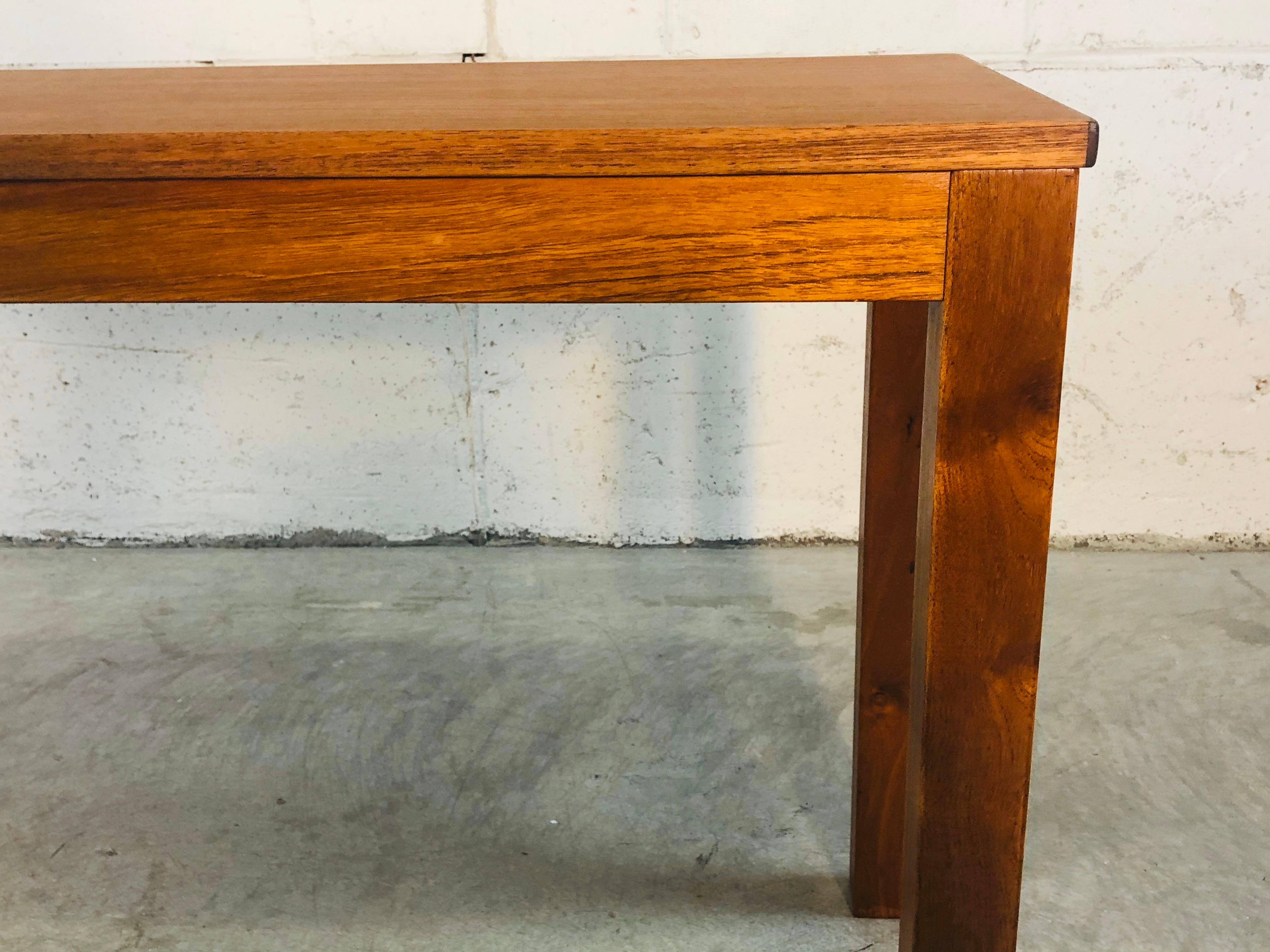 Danish Teak Trioh Console Table For Sale 2