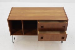 Danish Teak TV Stand Cabinet, 1960