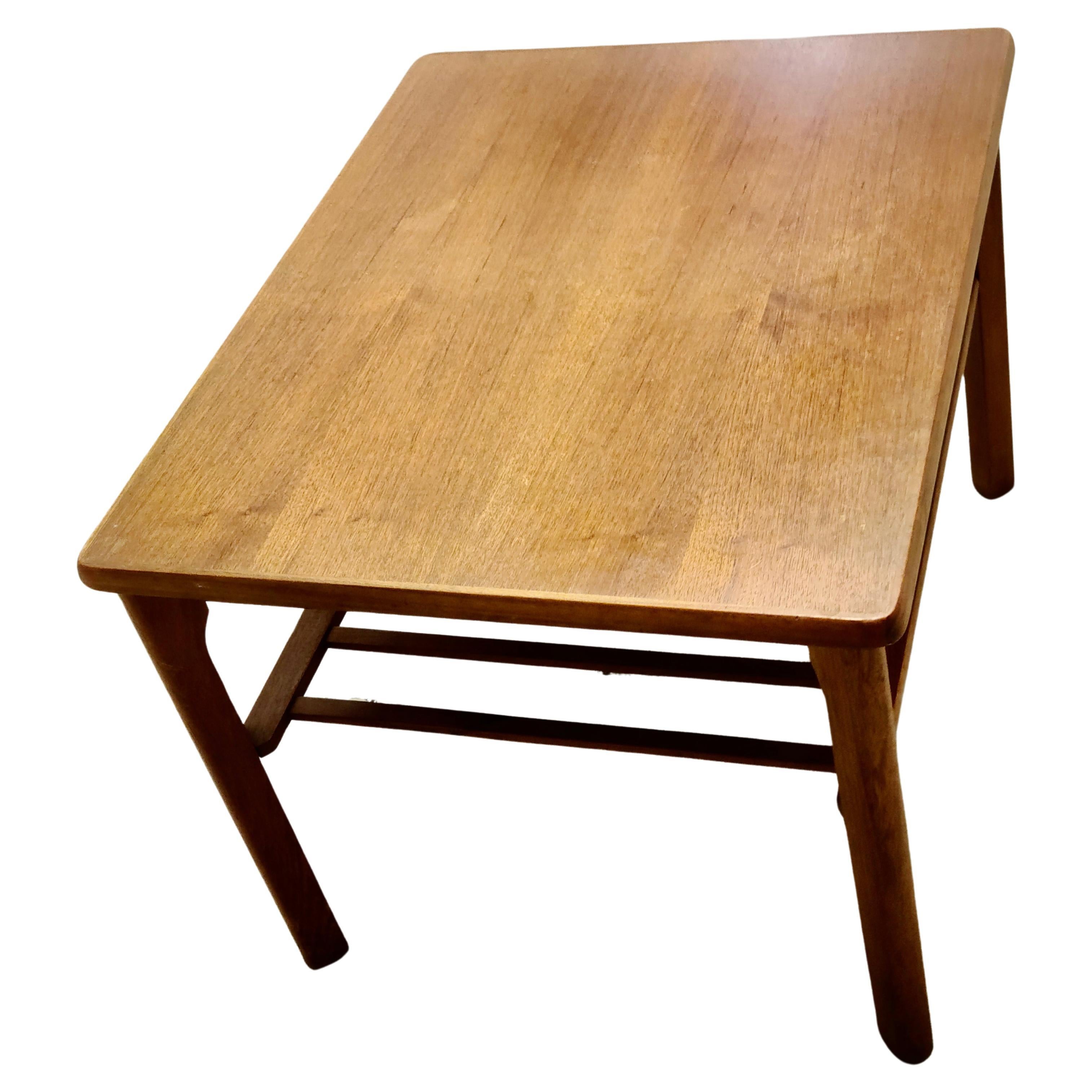 Danish Teak Two Tier Side Table by Toften Mobelfabrik For Sale 1