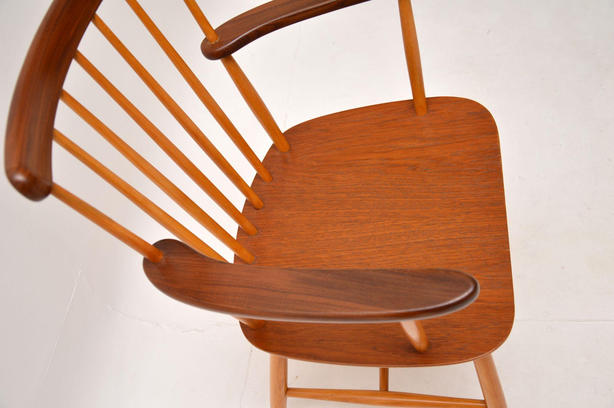 Danish Teak Vintage Desk Chair 2