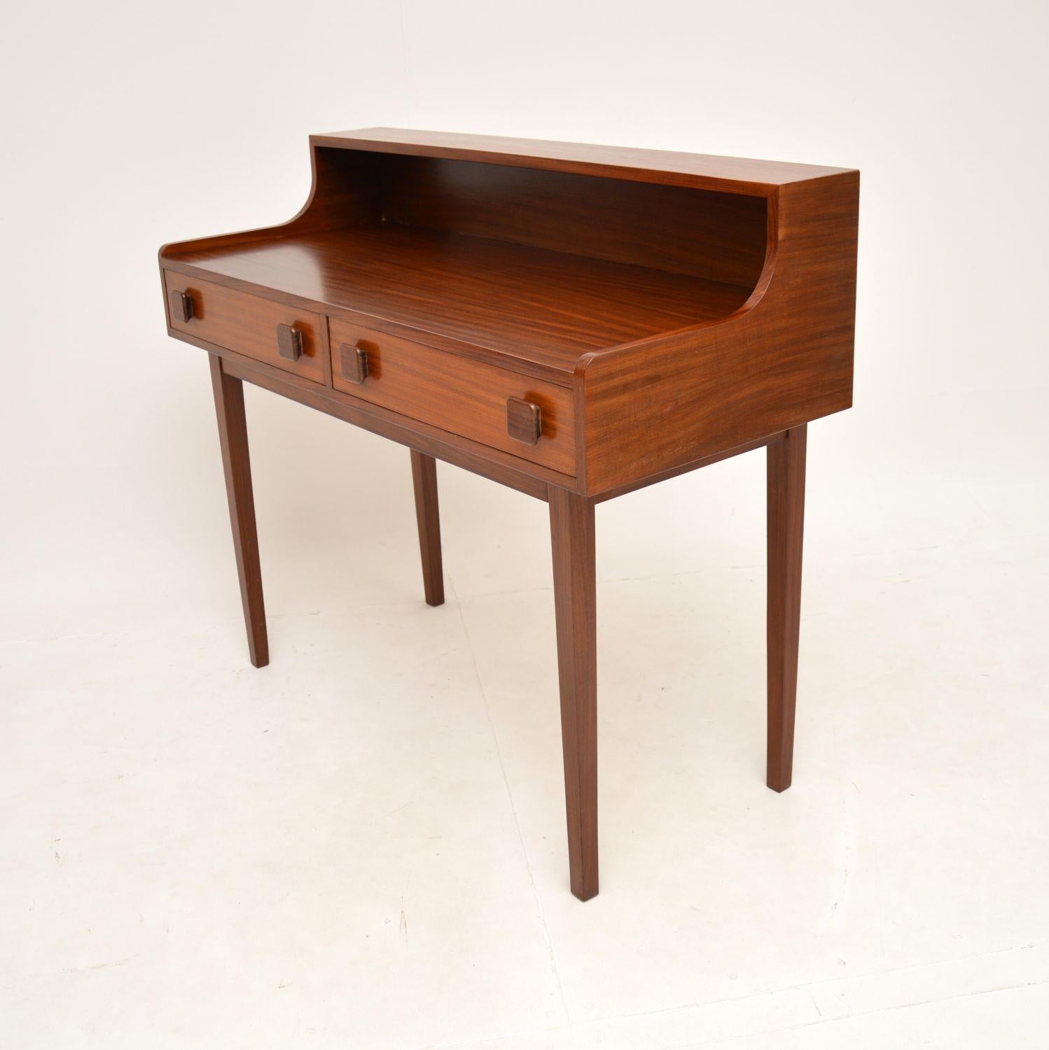 Mid-Century Modern Danish Teak Vintage Desk / Writing Table For Sale