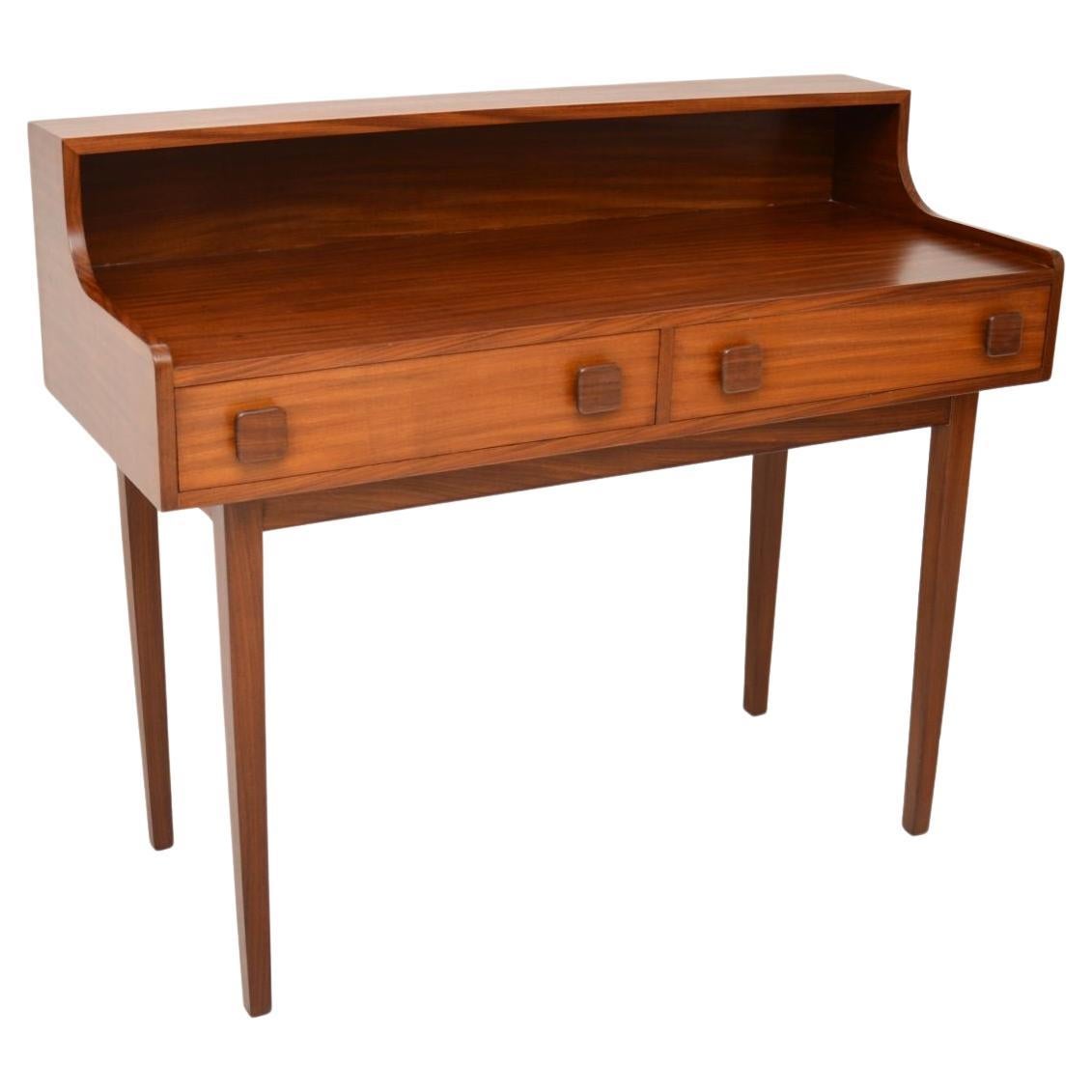 Danish Teak Vintage Desk / Writing Table For Sale