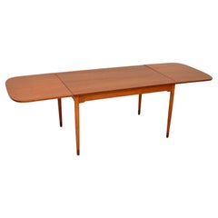 Danish Teak Vintage Drop Leaf Dining Table by Borge Mogensen