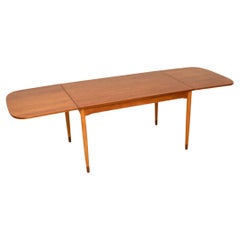 Danish Teak Vintage Drop Leaf Dining Table by Borge Mogensen