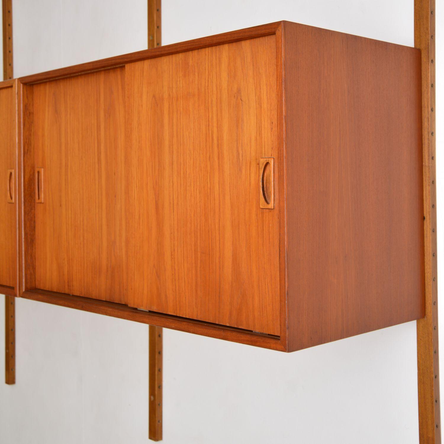 Mid-Century Modern Danish Teak Vintage PS System Bookcase / Cabinet / Shelving