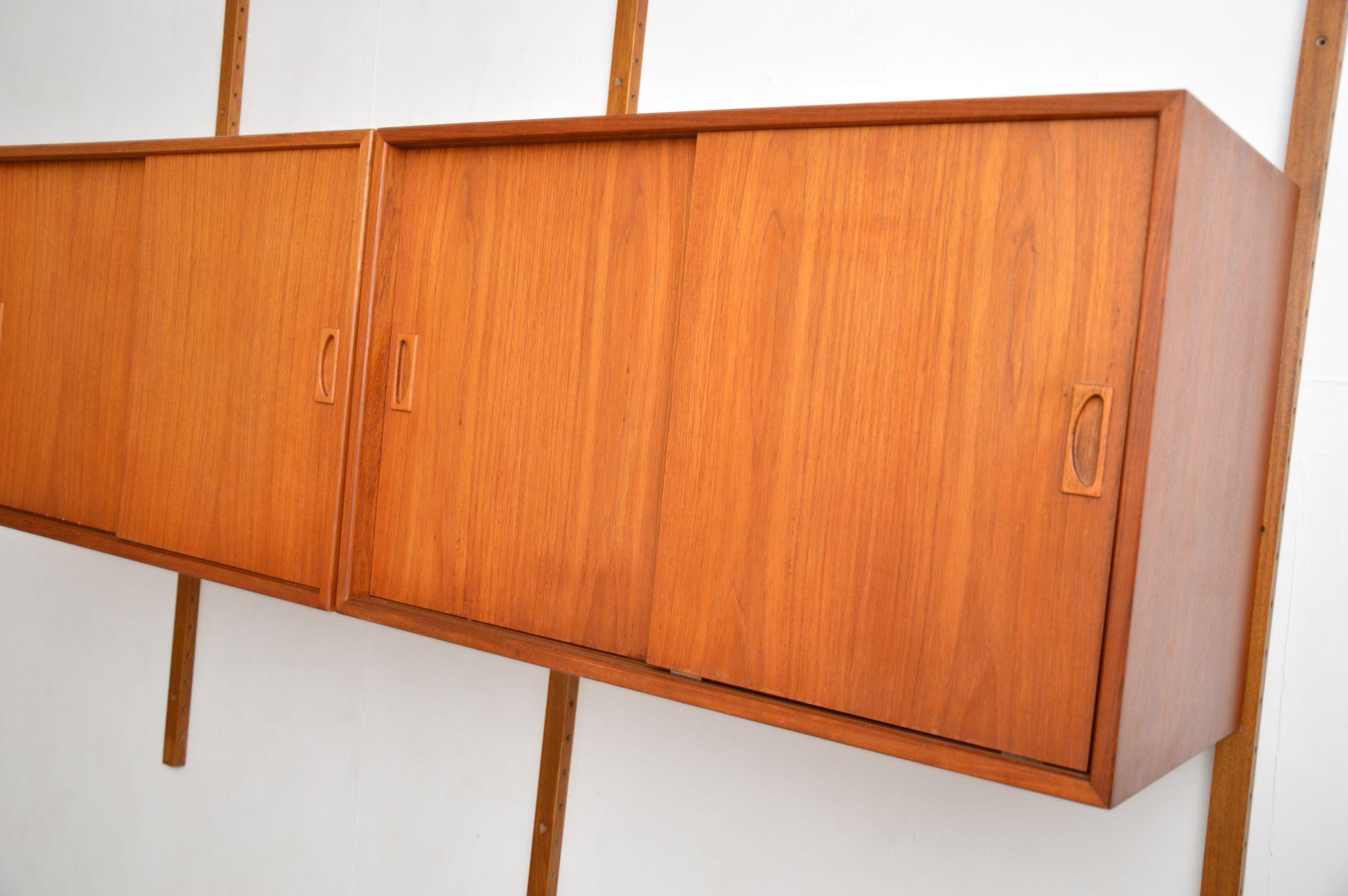 Danish Teak Vintage PS System Bookcase / Cabinet / Shelving 2