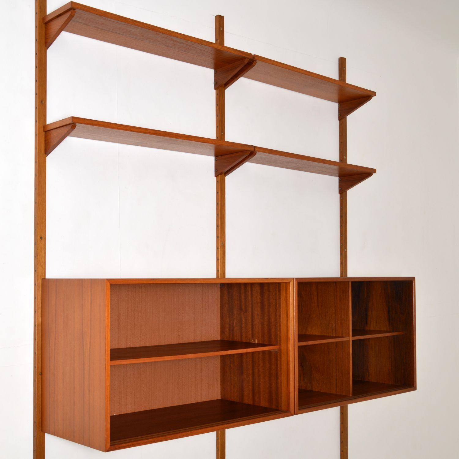 Danish Teak Vintage PS System Bookcase / Cabinet / Shelving 3