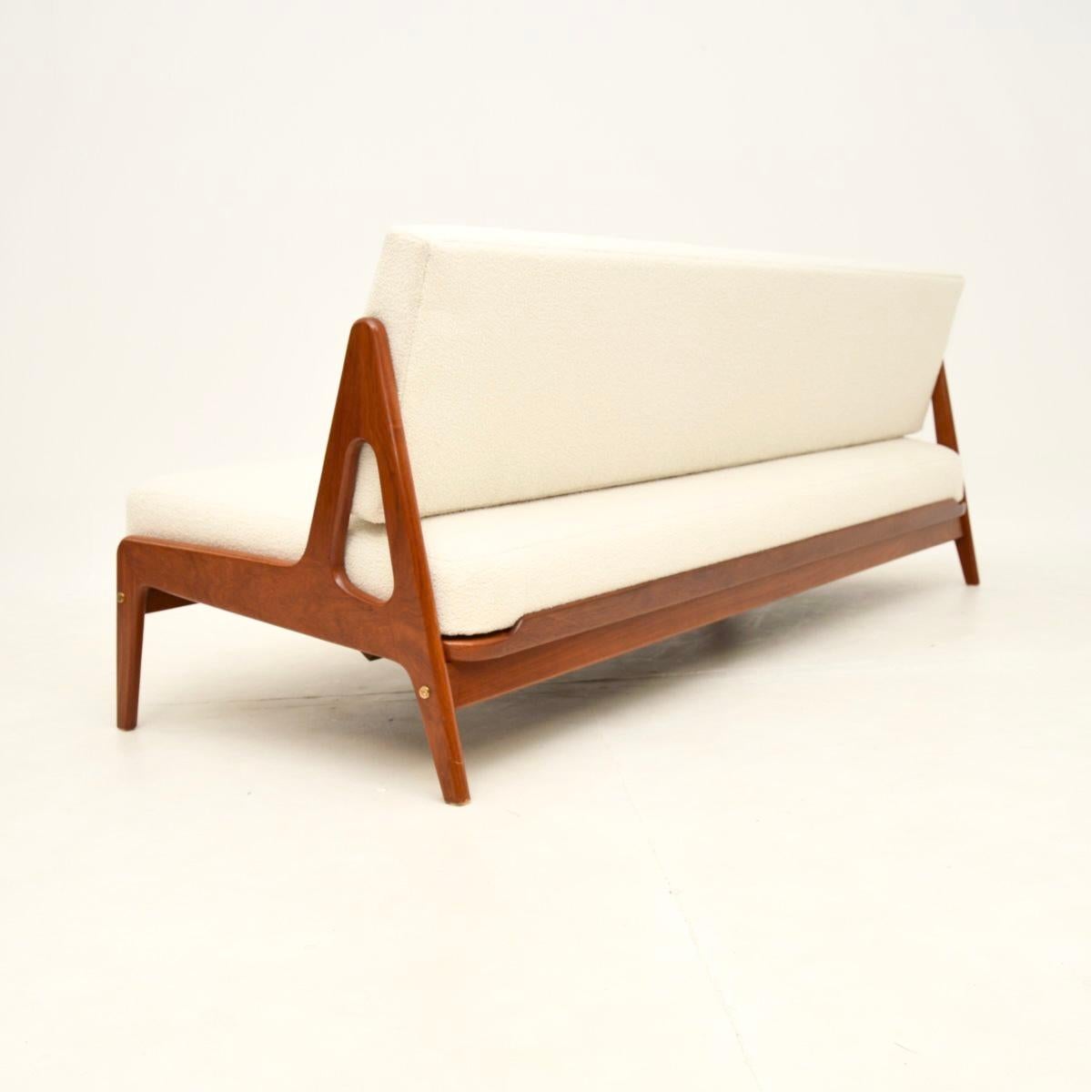 Danish Teak Vintage Sofa Bed by Arne Wahl Iversen 2