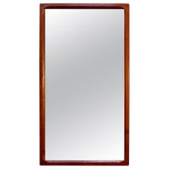 Danish Teak Wall Mirror by Aksel Kjersgaard for Odder, circa 1955