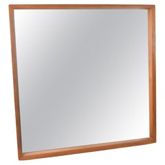 Specchio da parete in teak danese