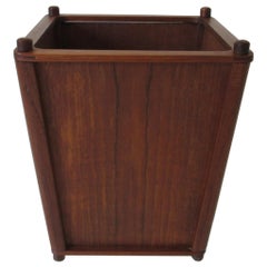 Danish Teak Waste Basket