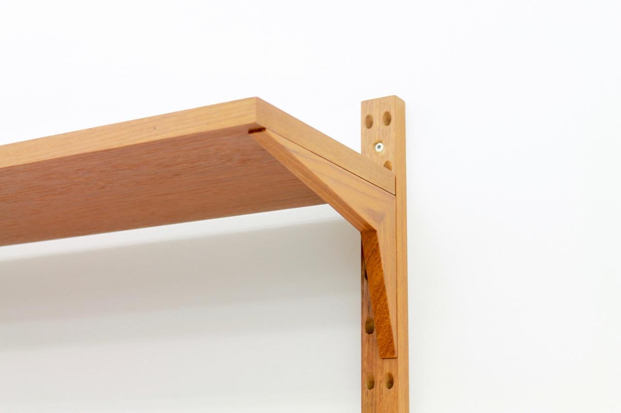 Danish Teak Wood Shelf by Poul Cadovius for Cado, 1960s 1