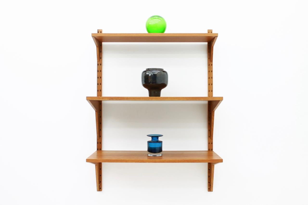 Danish Teak Wood Shelf by Poul Cadovius for Cado, 1960s 3