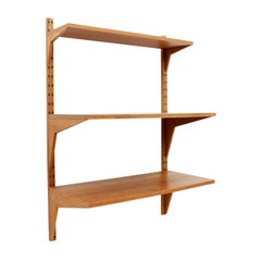 Danish Teak Wood Shelf by Poul Cadovius for Cado, 1960s