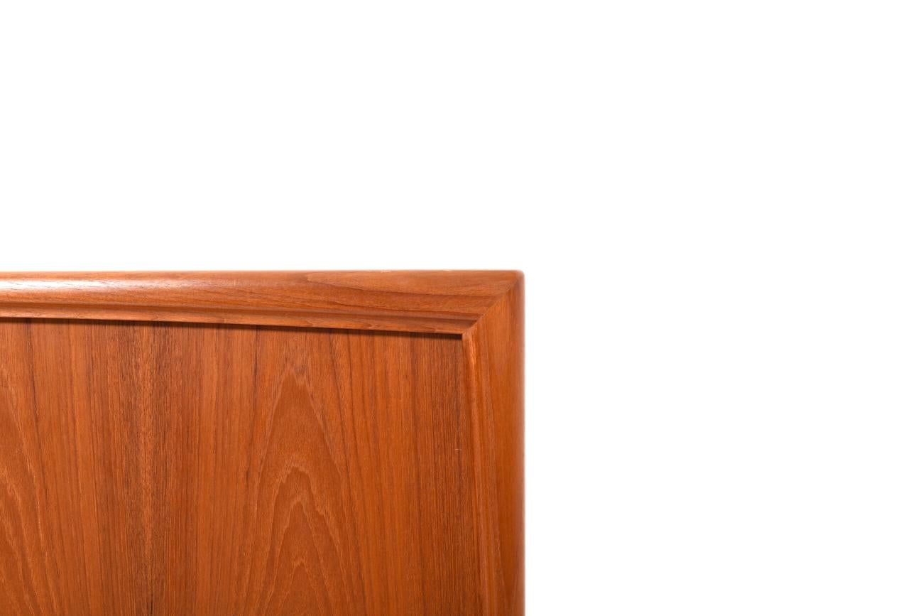 Danish Teak Wooden Sideboard by Gunni Omann for ACO For Sale 5
