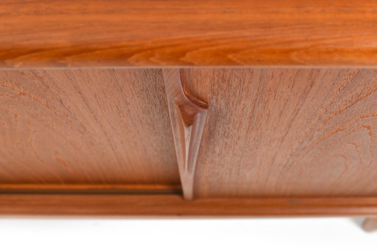 Danish Teak Wooden Sideboard by Gunni Omann for ACO For Sale 2